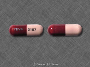 93 3167 93 3167 Pill Maroon & Pink Capsule/Oblong - Pill Identifier